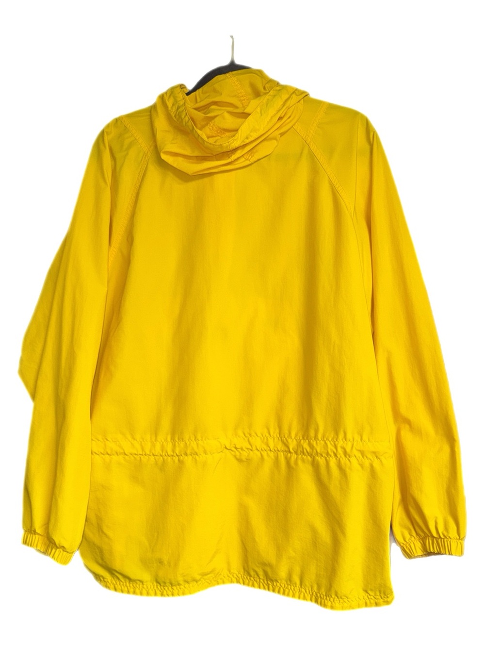 L.L.Bean - Yellow Half‑Zip Hooded Windbreaker – Lightweight - Men’s Size Large - Picture 2 of 3